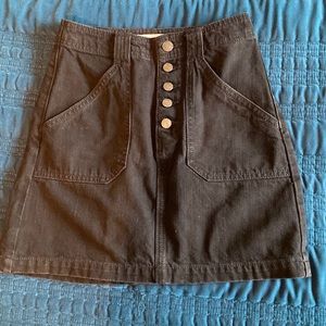 Black Hollister, Ultra High Rise Skirt. Size 00